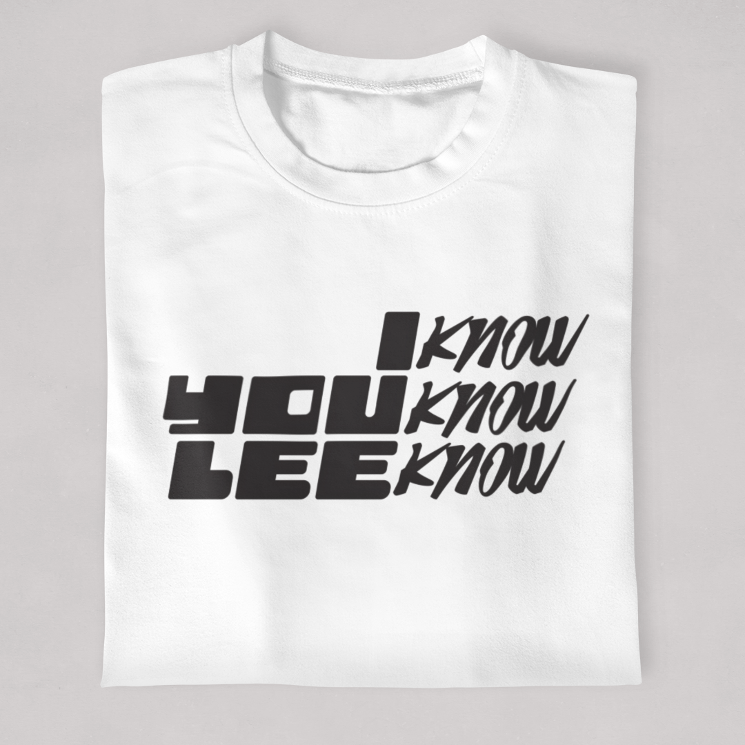 Nome do produto: I Know, You Know, Lee Know