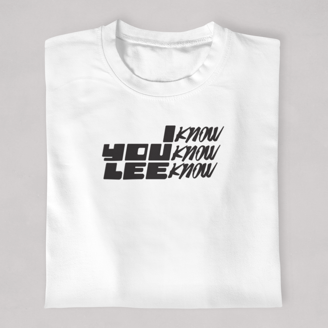 Nome do produto: I Know You Know Lee Know