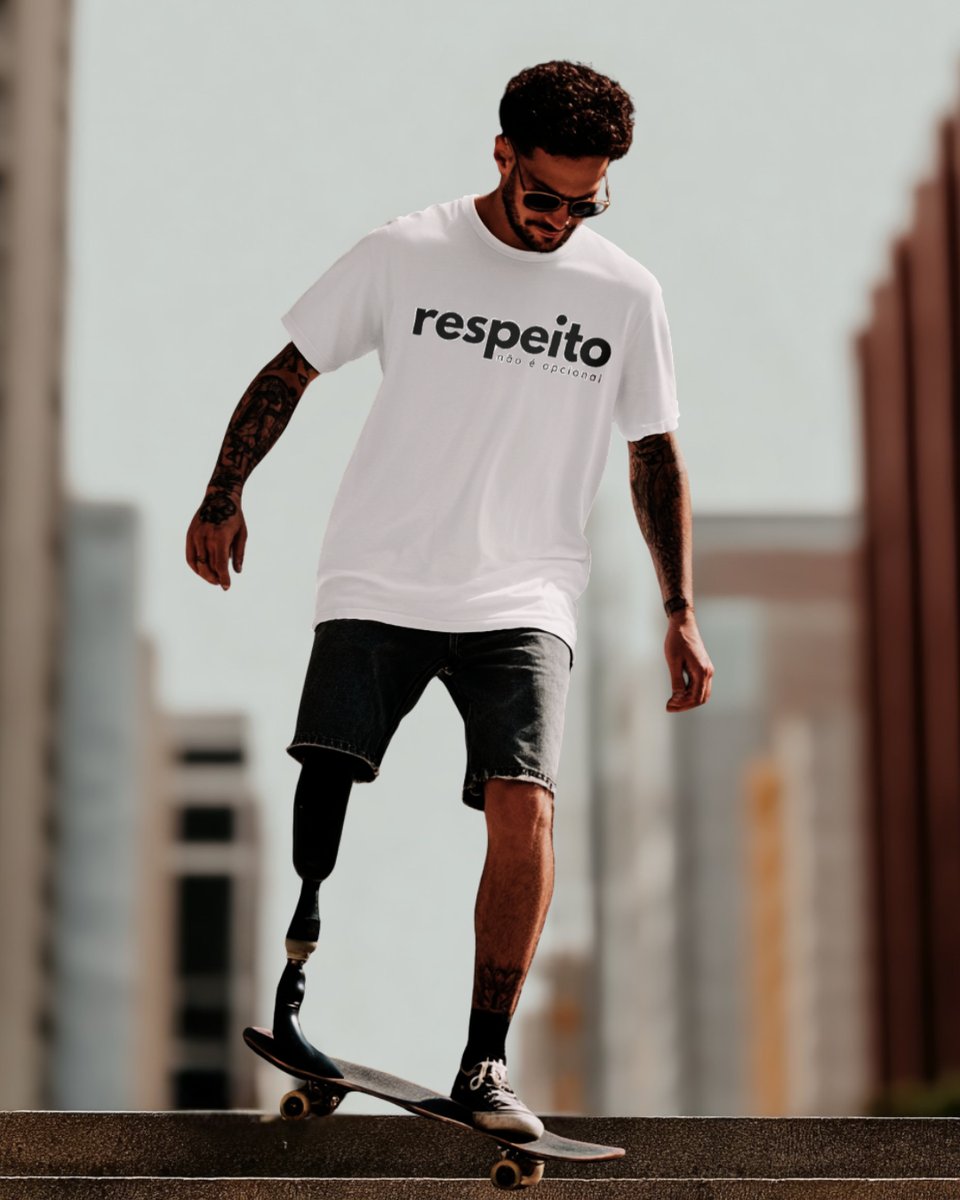 Nome do produto: camiseta RESPEITO