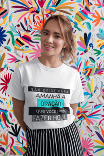 Nome do produto Baby Longa Feminina - Fé e Estilo em Todo Lugar
