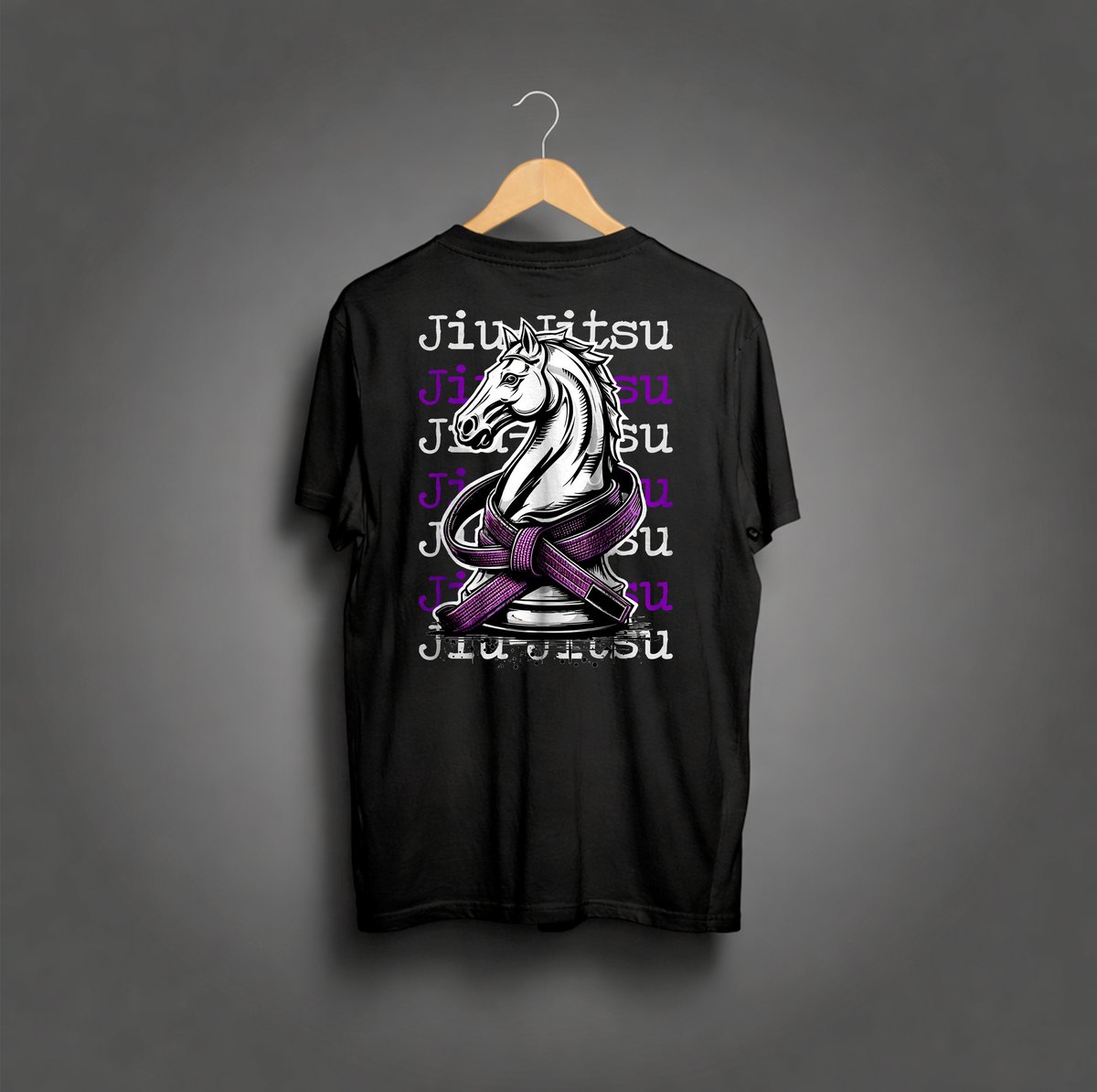 Nome do produto: Camiseta Grip on - Faixa Roxa