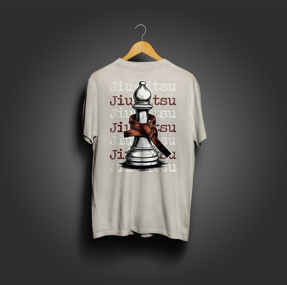 Camiseta Grip on - Faixa Marrom 