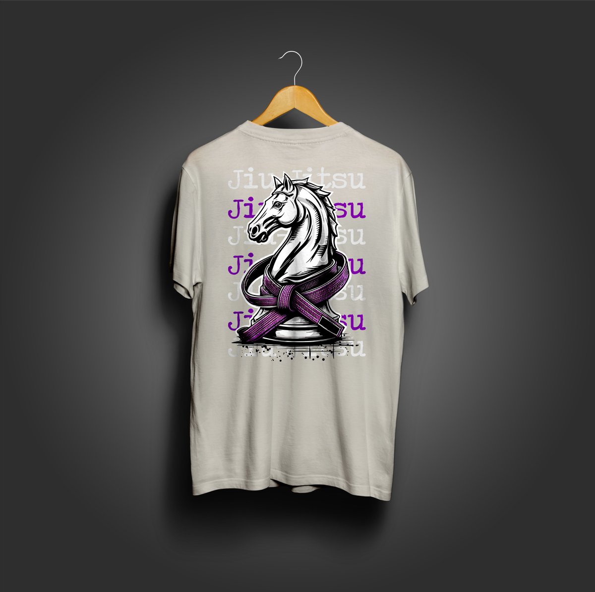 Nome do produto: Camiseta Grip on - Faixa Roxa