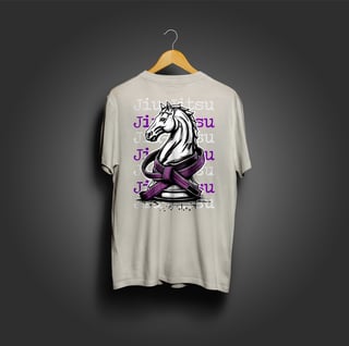 Nome do produto Camiseta Grip on - Faixa Roxa