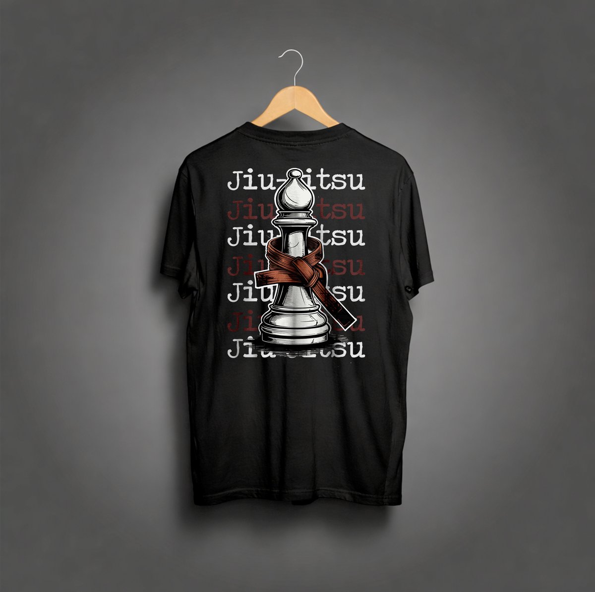 Nome do produto: Camiseta Grip on - Faixa Marrom 