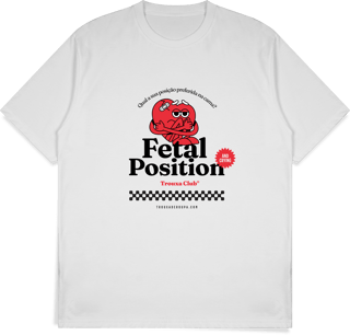 Nome do produtoCamiseta Fetal Position Branca/Off White