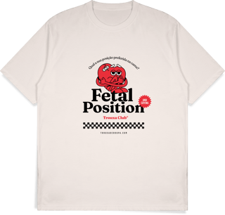 Camiseta Fetal Position Branca/Off White