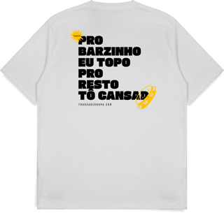 Nome do produtoCamiseta Barzinho Club Branca