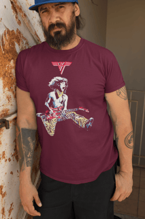 Nome do produto CAMISETA VAN HALEN by Universo 80