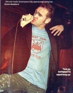 Nome do produto MORRISSEY WEST HAM BOYS CLUB