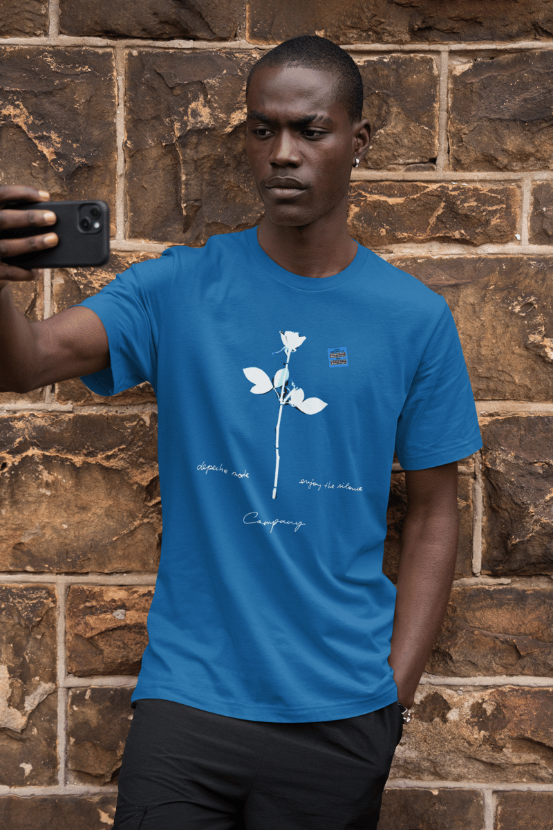 Nome do produto: COMPANY DEPECHE MODE ENJOY THE SILENCE BLUE