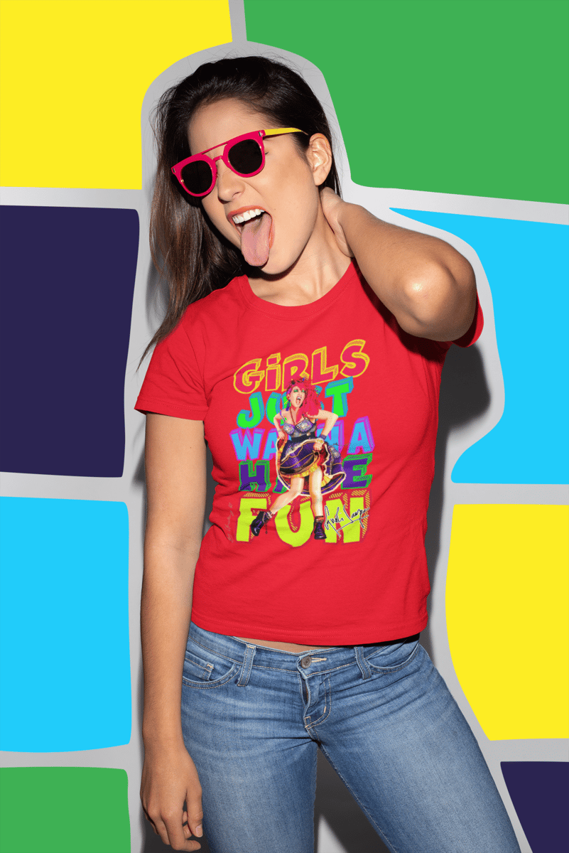 Nome do produto: CAMISETA CYNDI LAUPER by Universo 80