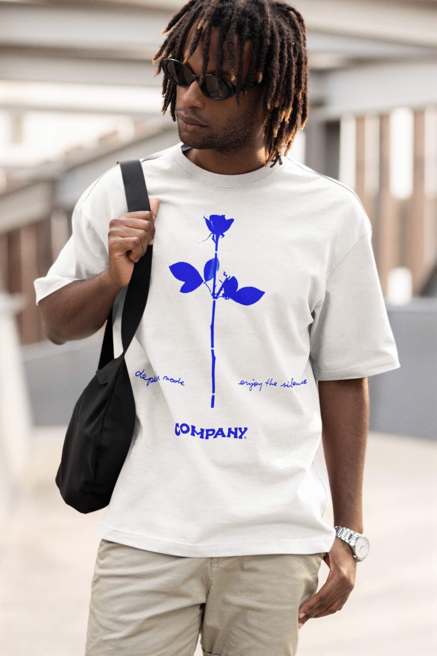 COMPANY DEPECHE MODE ENJOY THE SILENCE WHITE