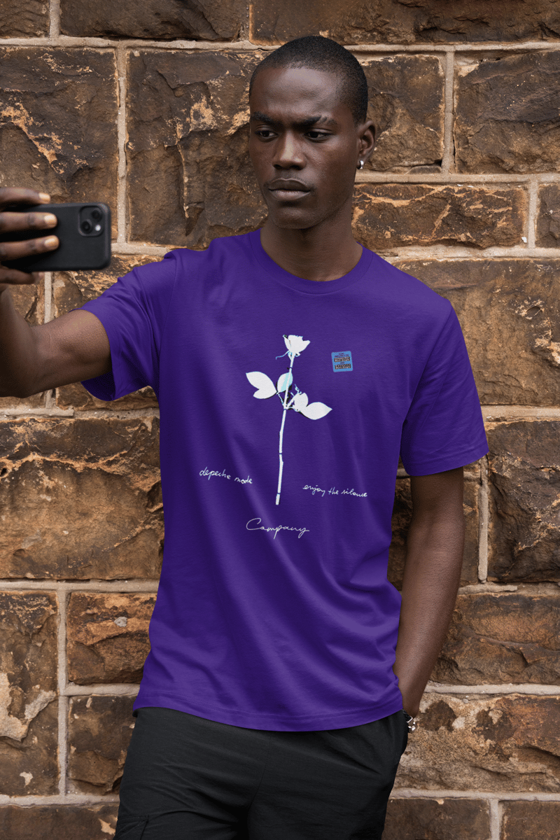 Nome do produto: COMPANY DEPECHE MODE ENJOY THE SILENCE COLORS