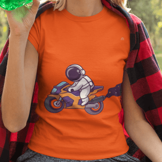 Camiseta Ss One Baby Long Quality BikeArt Motocicleta