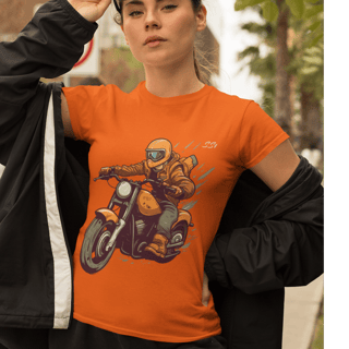 Camiseta Ss One Baby Long Quality BikeArt Motocicleta