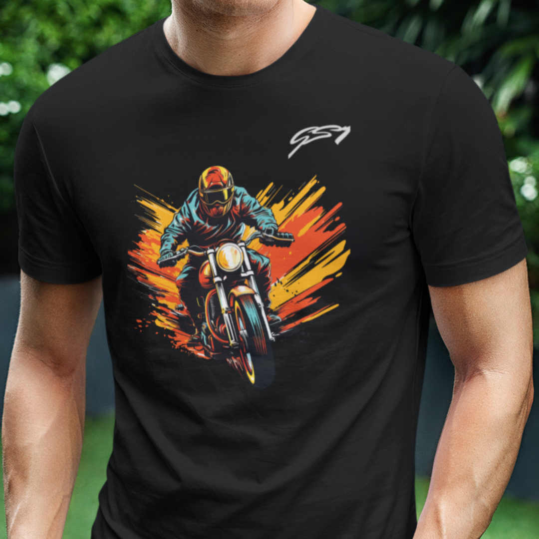 Camiseta Ss One T-Shirt Quality BikeArt Motocicleta