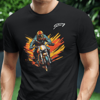 Camiseta Ss One T-Shirt Quality BikeArt Motocicleta