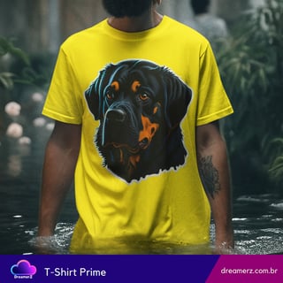 Nome do produto Camiseta ROTTWEILER GAZE – Lealdade que Veste
