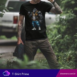 Nome do produto Camiseta GORILLA BOSS – Peso, Estilo e Atitude