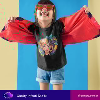 Nome do produto Camiseta: Musa da Natureza – Beleza em Cores Vivas