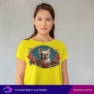 Nome do produto Camiseta Dog Royal – Estilo e Elegância em Cada Detalhe