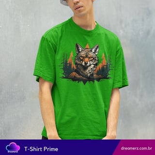 Nome do produto Camiseta Espírito Selvagem – O Lobo da Floresta