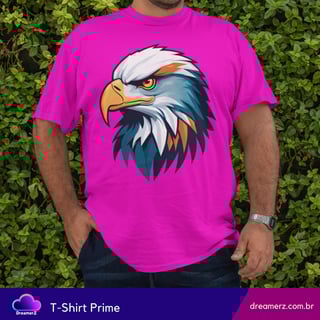 Nome do produto Camiseta Águia Majestosa – Olhar de Liberdade