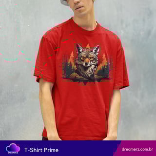 Nome do produto Camiseta Espírito Selvagem – O Lobo da Floresta