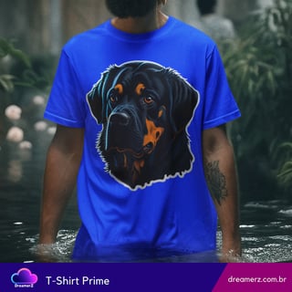 Nome do produto Camiseta ROTTWEILER GAZE – Lealdade que Veste