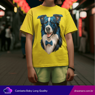 Nome do produto Camiseta Cachorro Estiloso – Seu Melhor Amigo com Muito Charme