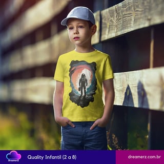 Nome do produto Camiseta Astronauta Portal Cósmico – Explore o Desconhecido
