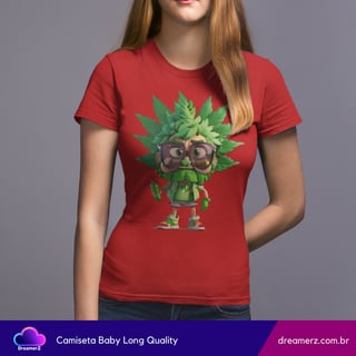 Nome do produto Camiseta Feminina Green Vibes – Estilo Roots com Atitude Urbana