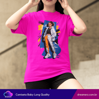Nome do produto Camiseta Street Girl – Atitude que se Veste