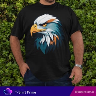 Nome do produto Camiseta Águia Majestosa – Olhar de Liberdade