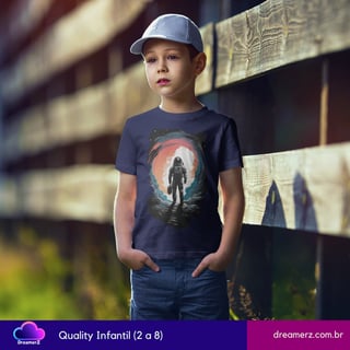 Nome do produto Camiseta Astronauta Portal Cósmico – Explore o Desconhecido