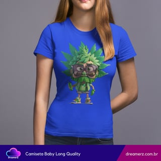 Nome do produto Camiseta Feminina Green Vibes – Estilo Roots com Atitude Urbana