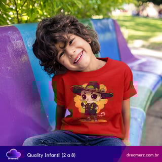 Nome do produto Camiseta Gatinho Mariachi Colorido – Charme, Sombrero e Ronronados!