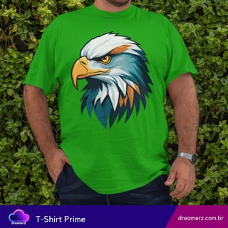 Nome do produto Camiseta Águia Majestosa – Olhar de Liberdade