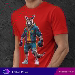 Nome do produto Camiseta KANGAROO FIGHT CLUB – Estilo que Luta e Vence