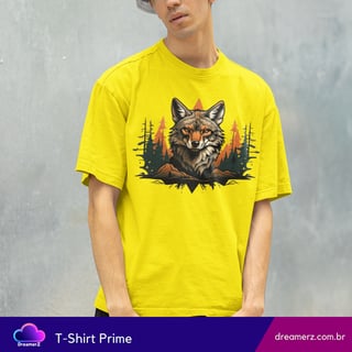 Nome do produto Camiseta Espírito Selvagem – O Lobo da Floresta