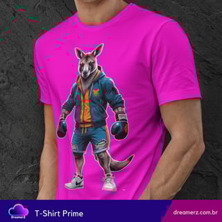 Nome do produto Camiseta KANGAROO FIGHT CLUB – Estilo que Luta e Vence
