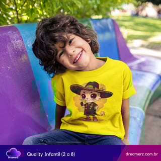 Nome do produto Camiseta Gatinho Mariachi Colorido – Charme, Sombrero e Ronronados!