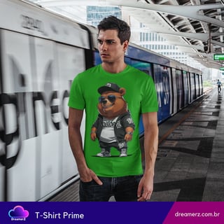 Nome do produto Camiseta URSO STREETSTYLE – O Rei do Rolê