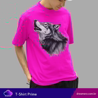 Nome do produto Camiseta Lobo Alfa – Força, Liberdade e Instinto