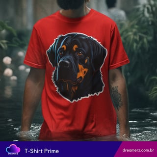 Nome do produto Camiseta ROTTWEILER GAZE – Lealdade que Veste