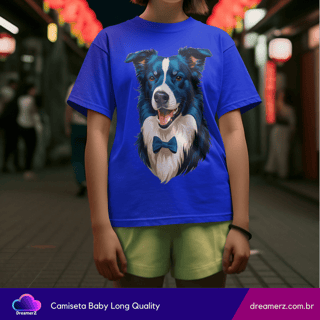 Nome do produto Camiseta Cachorro Estiloso – Seu Melhor Amigo com Muito Charme
