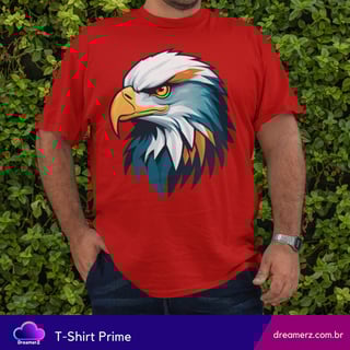 Nome do produto Camiseta Águia Majestosa – Olhar de Liberdade