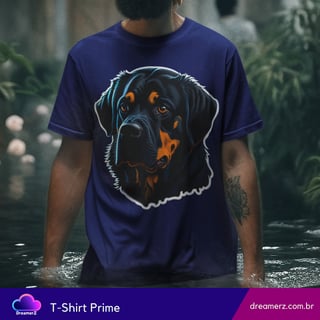 Nome do produto Camiseta ROTTWEILER GAZE – Lealdade que Veste
