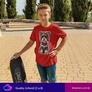 Nome do produto Camiseta Dog DJ – O Som do Estilo